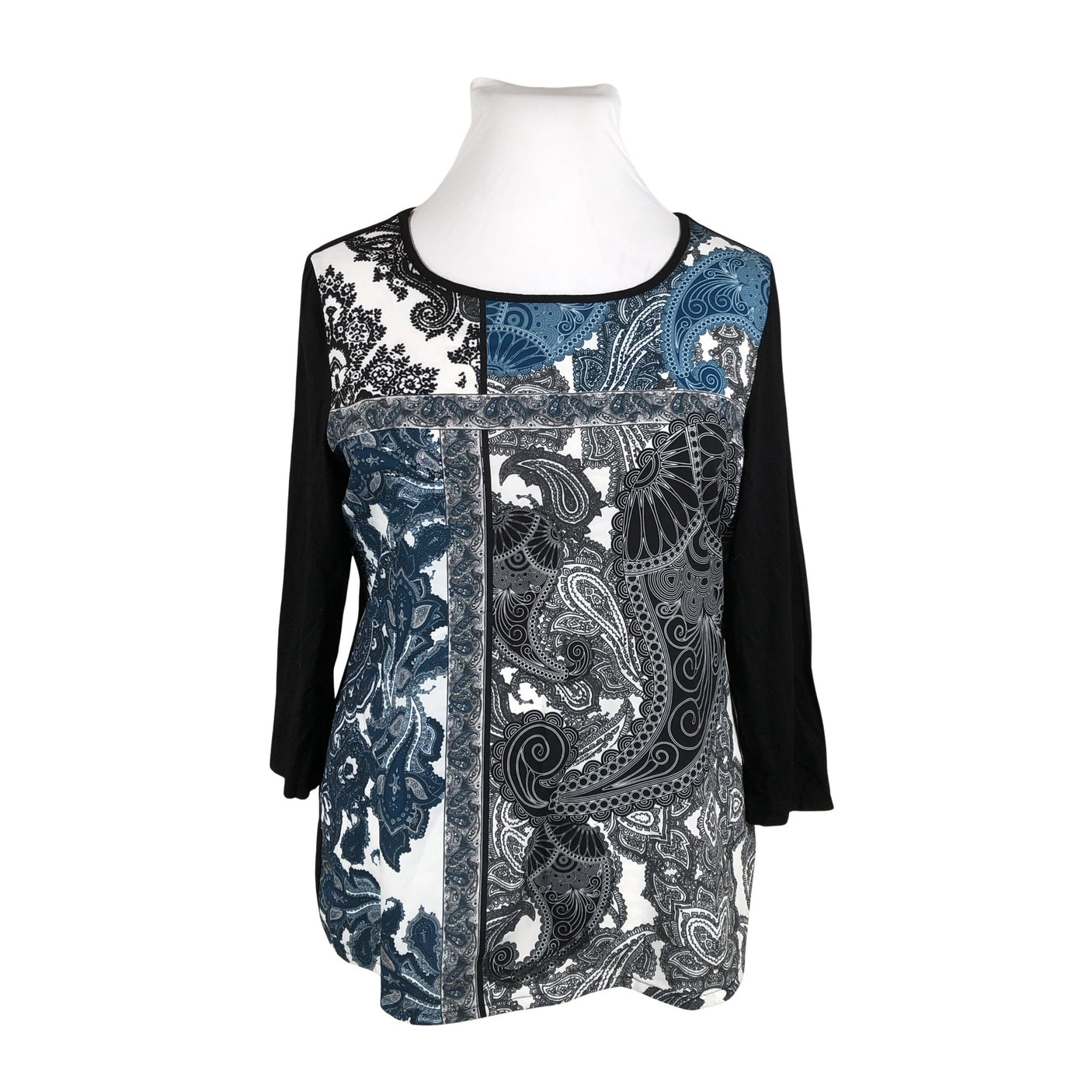 Unisex Gerry Weber - Trikotaažist pluus, suurus 42 - Must (1)