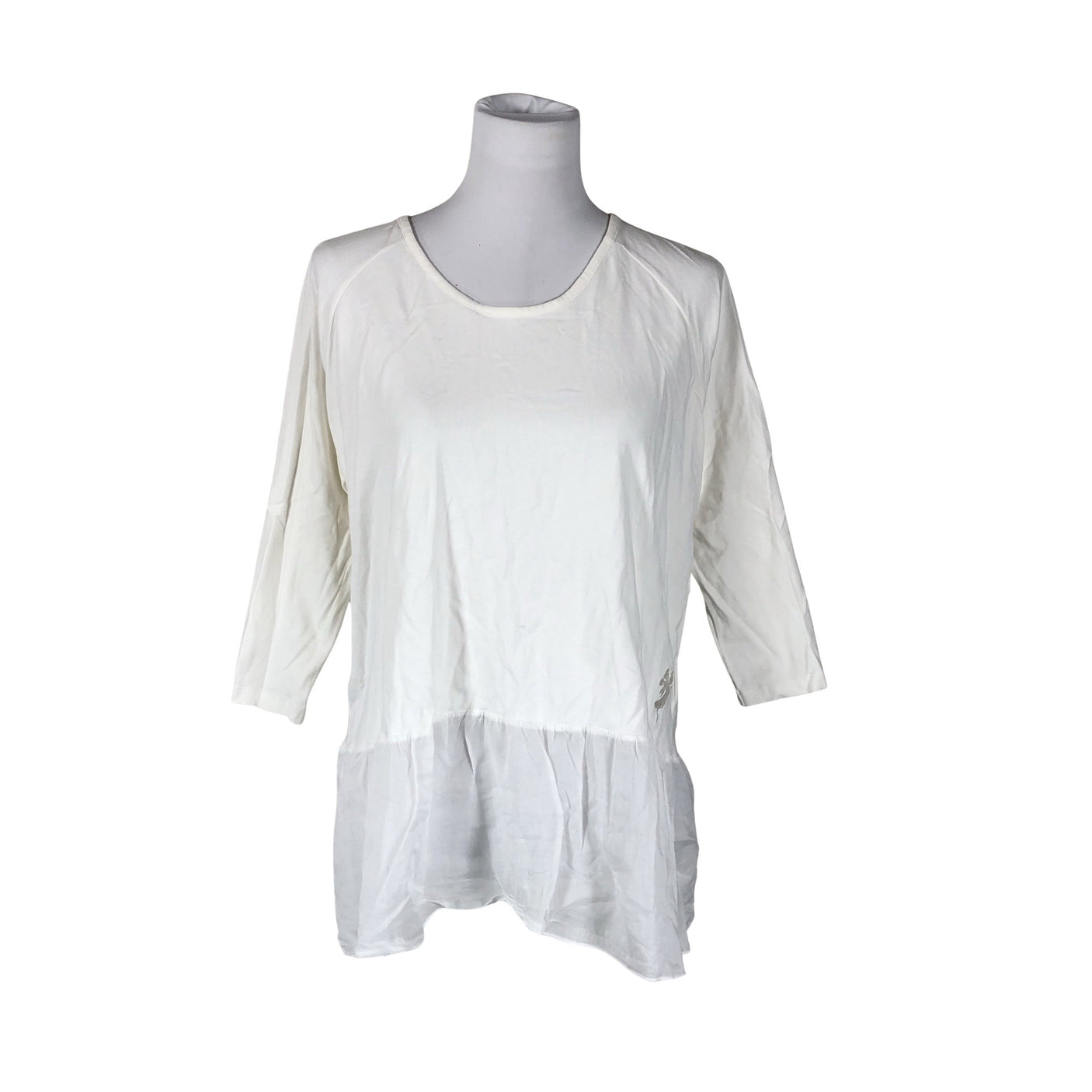 Unisex House of Lola - Trikotaažist pluus, suurus 40 - Valge (1)