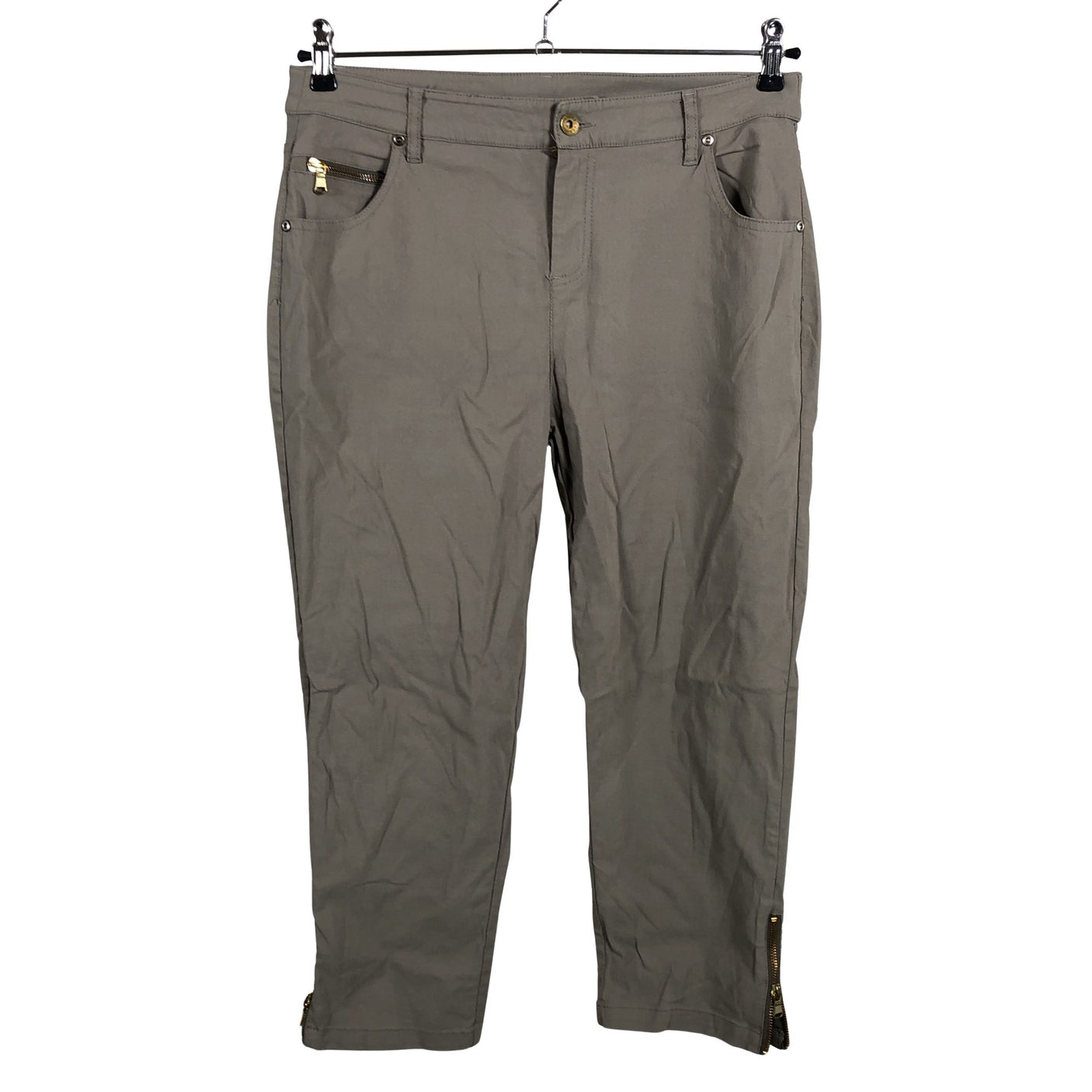Unisex Lindon - Mittevenivad poolpikad püksid, suurus 42 - Pruun (1)