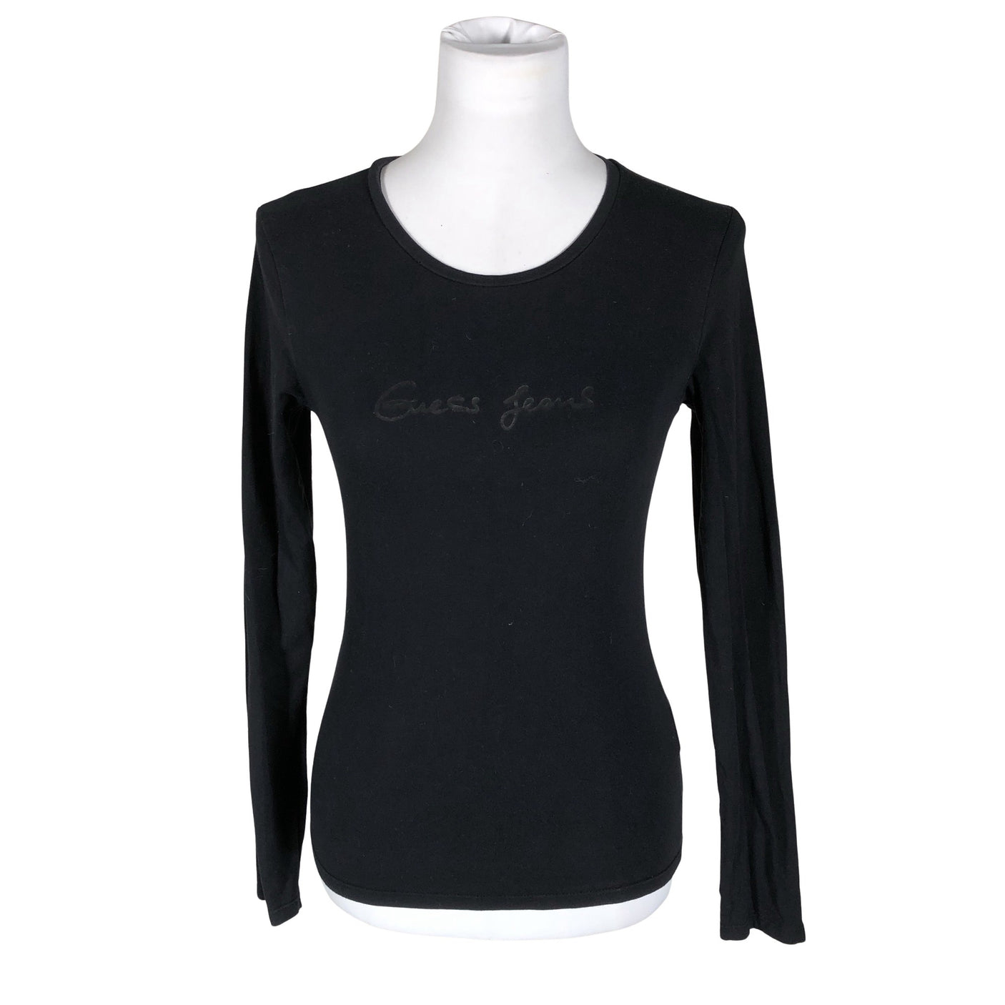 Unisex Guess - Trikotaažist pluus, suurus 36 - Must (1)