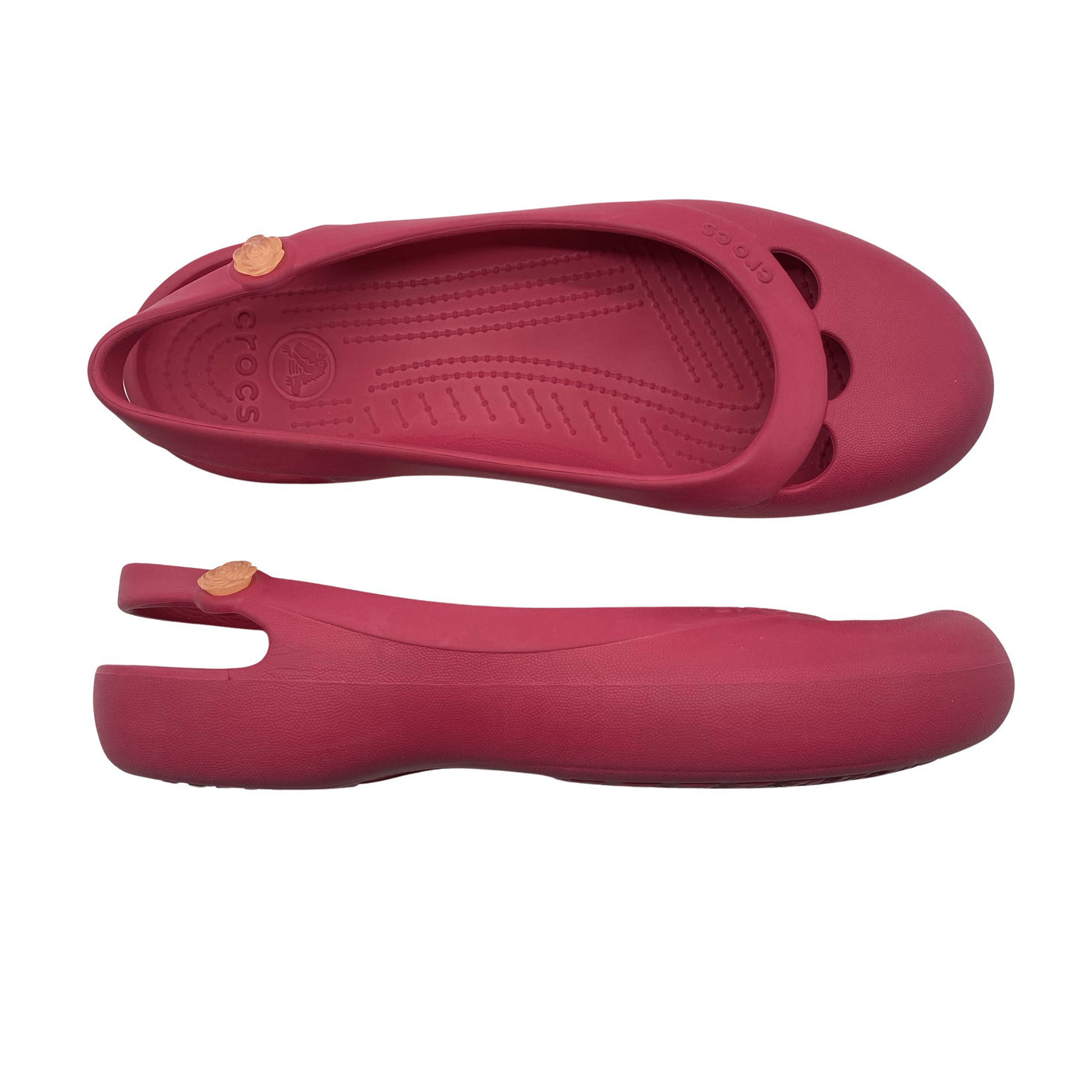 Unisex Crocs - Baleriinad, suurus 43 - Roosa (1)