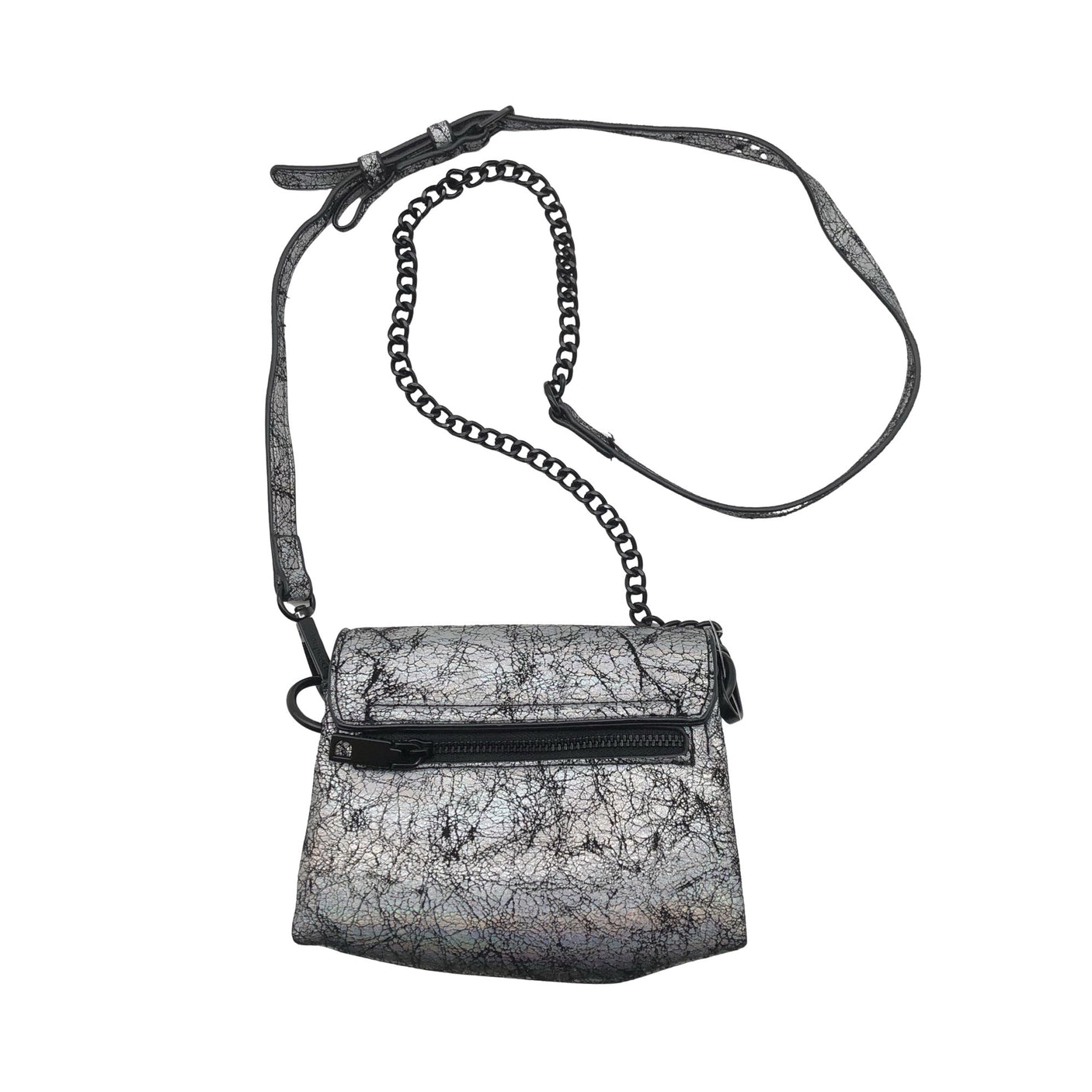Unisex Desigual - Õlakott, suurus Mini - Hõbe (2)