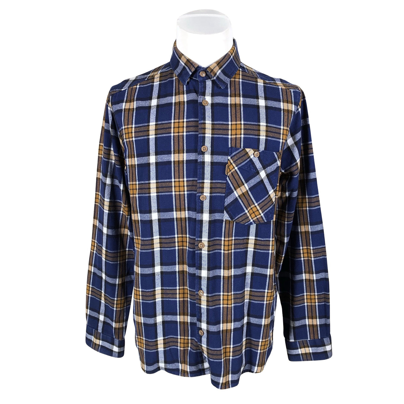 Unisex Sasta - Flanellsärk, suurus L - Sinine (1)