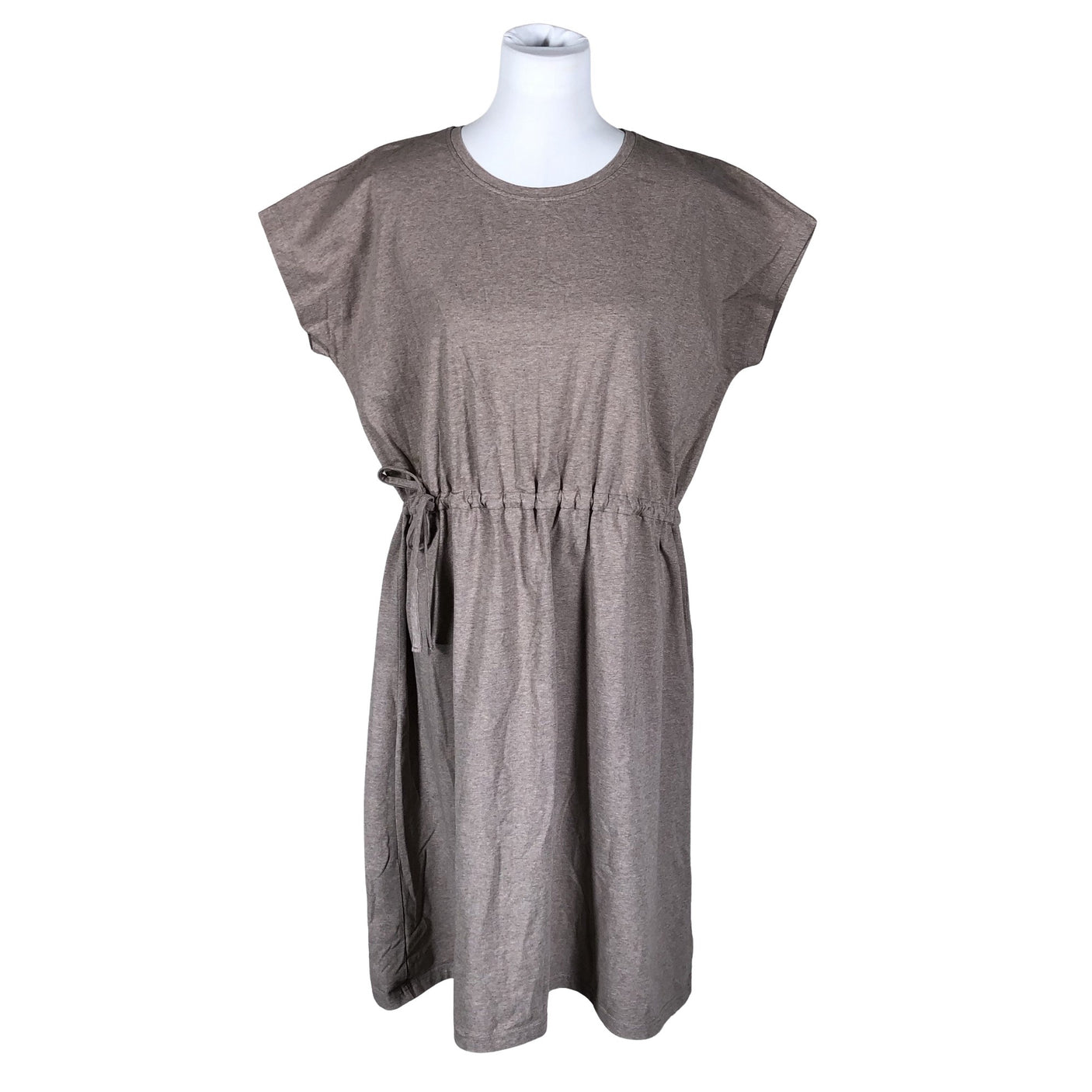 Unisex Papu - Trikotaažist kleit, suurus 38 - Pruun (1)