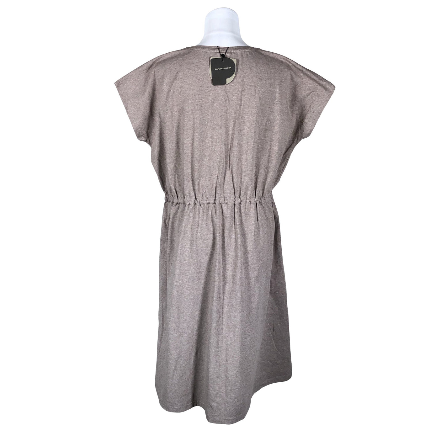 Unisex Papu - Trikotaažist kleit, suurus 38 - Pruun (2)