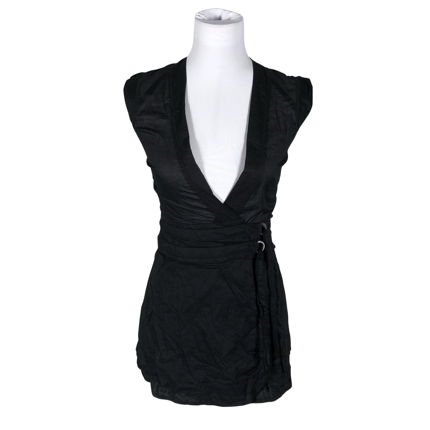 Unisex Filippa K. - Mitteveniv tuunika, suurus 34 - Must (1)