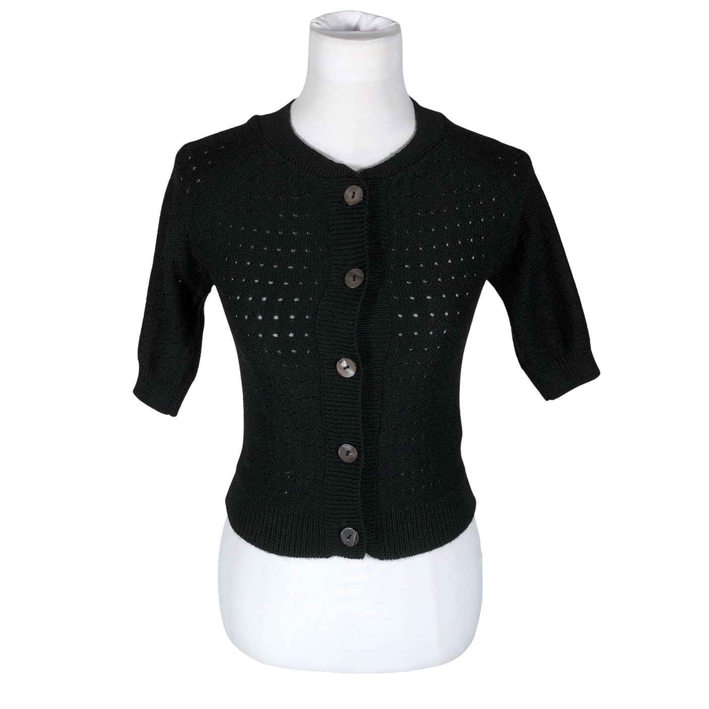 Unisex Maje - Kardigan, suurus 34 - Must (1)
