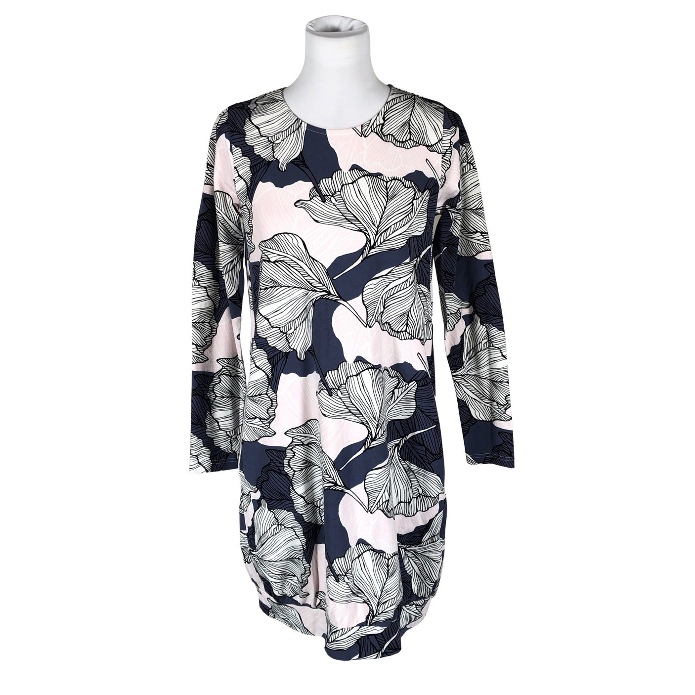 Unisex NOSH - Trikotaažist kleit, suurus 38 - Valge (1)