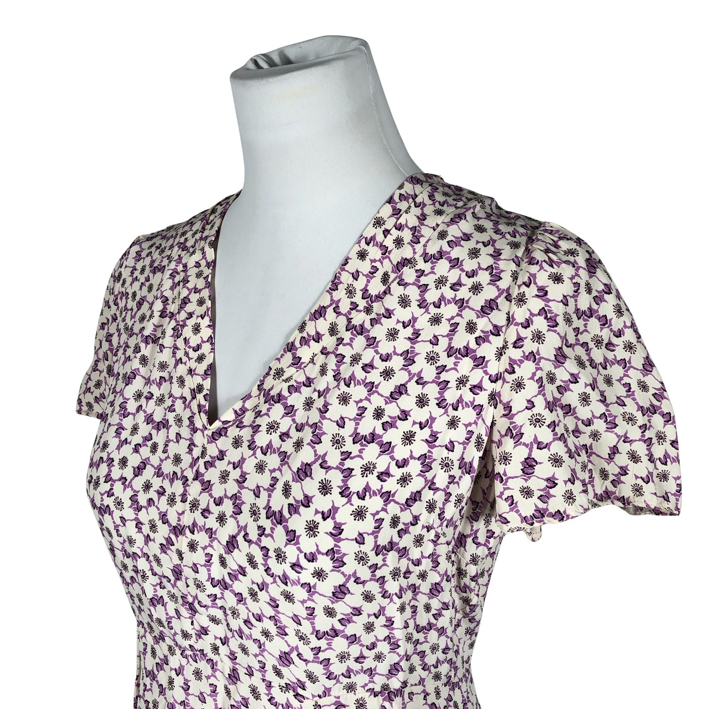Unisex By Ti Mo - Õhuke kleit, suurus 38 - Valge (3)