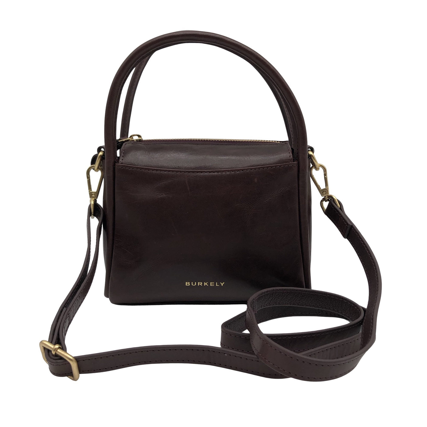 Unisex Burkely - Käekott, suurus Mini - Veinipunane (1)