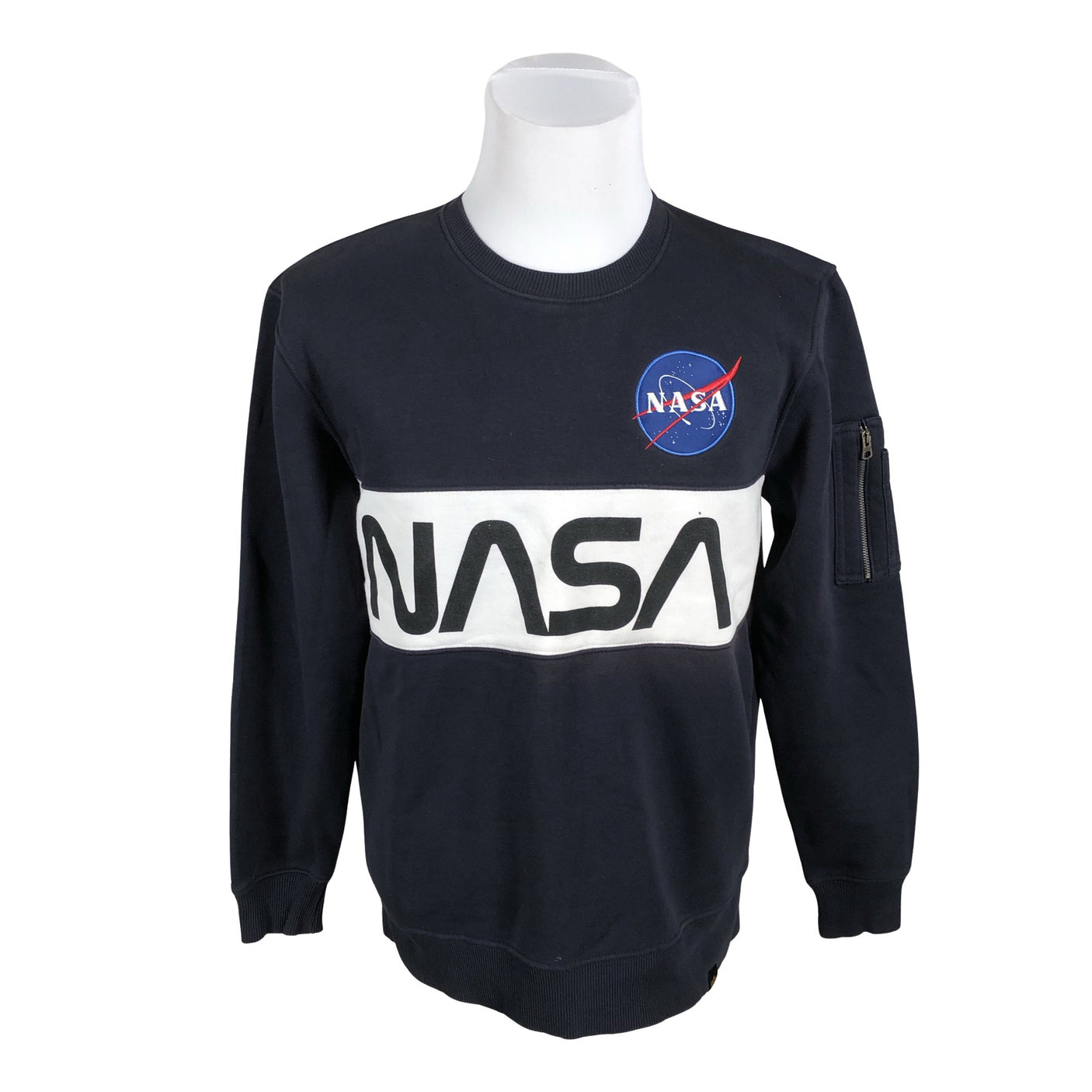 Unisex Alpha Industries - Dressikangast pluus, suurus M - Sinine (1)