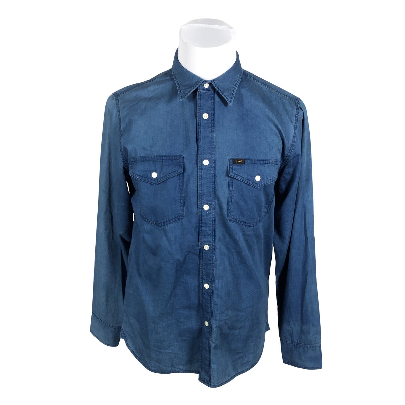 Unisex Lee - Teksasärk, suurus M - Sinine (1)
