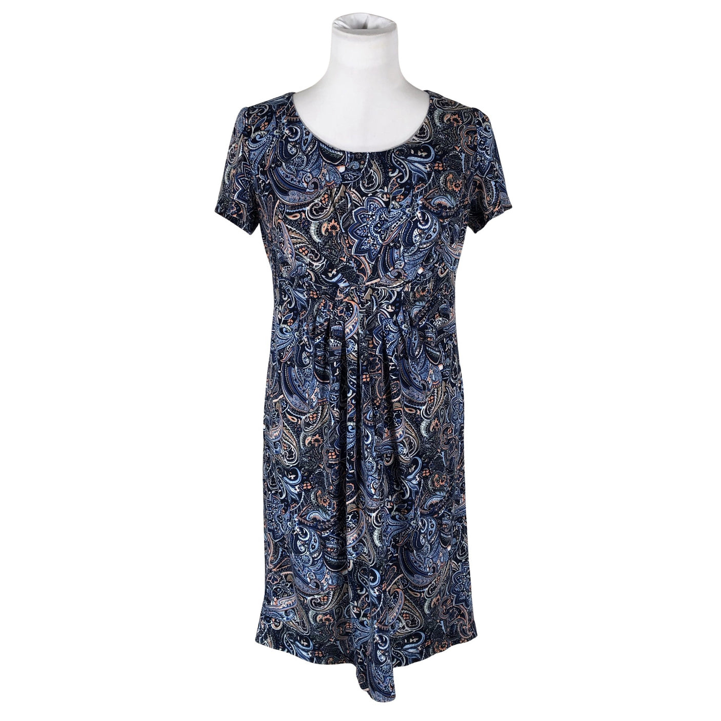 Unisex Handmade - Trikotaažist kleit, suurus 34 - Sinine (1)