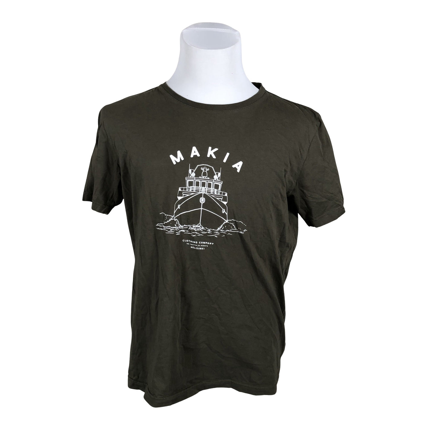Unisex Makia - T-särk, suurus L - Roheline (1)