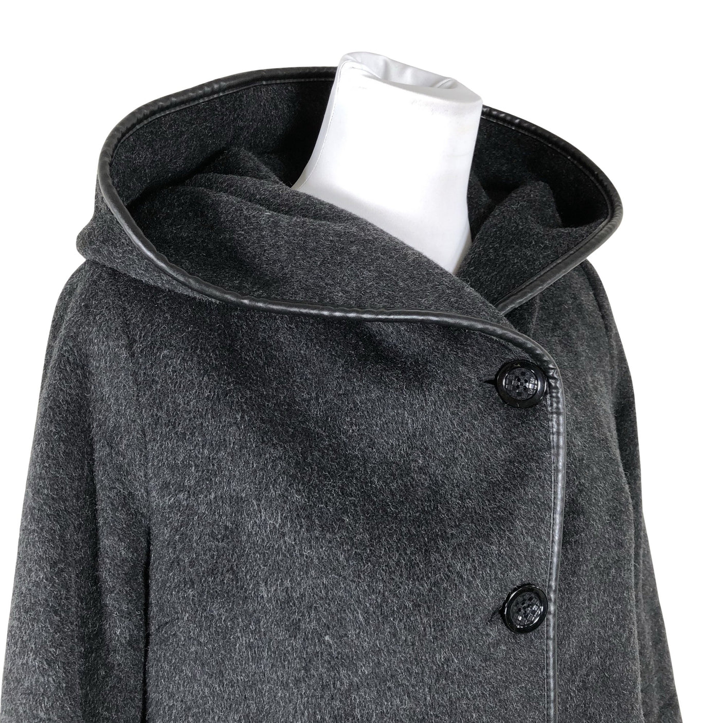 Unisex Hettemarks - Villane mantel, suurus 34 - Hall (3)