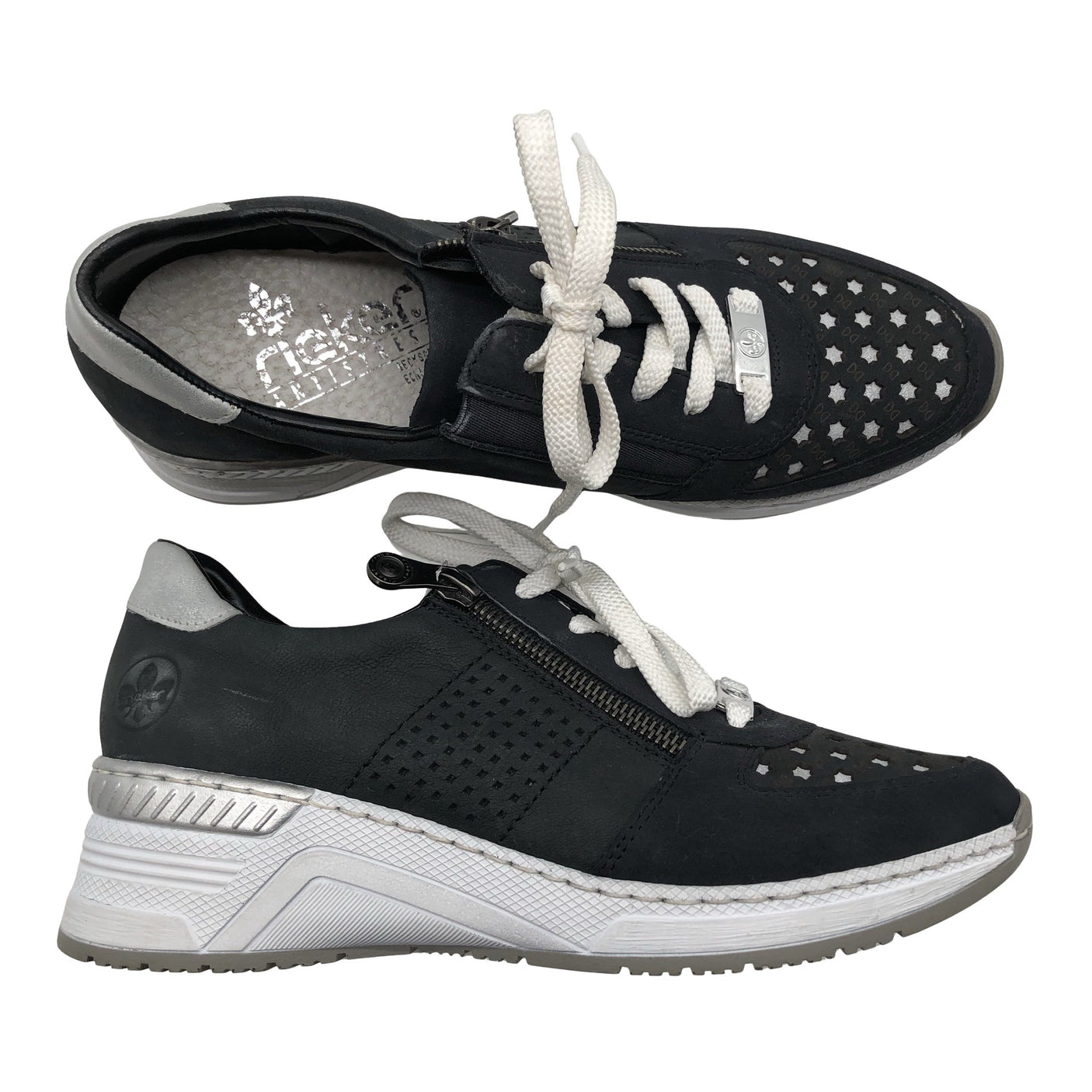 Unisex Rieker - Tossud, suurus 40 - Must (1)