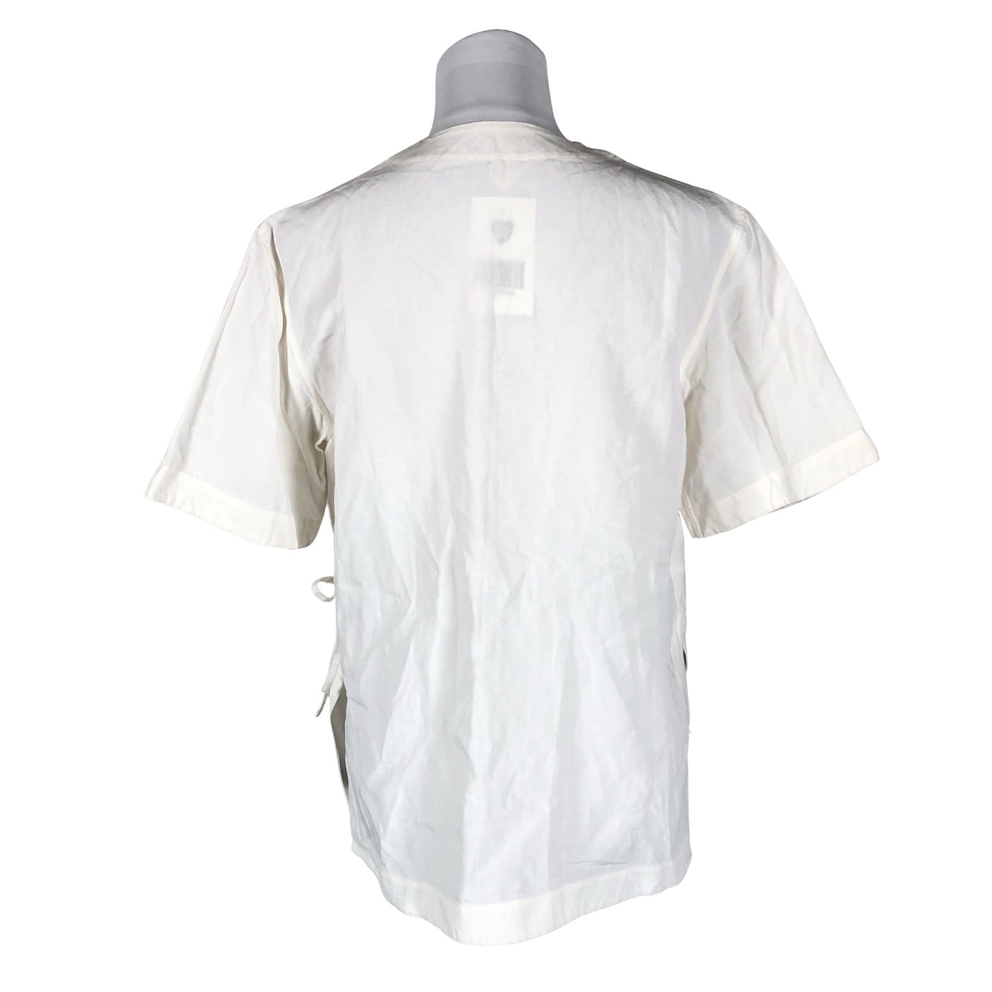 Unisex Arket - Lühikeste käistega pluus, suurus 40 - Looduslik valge (2)