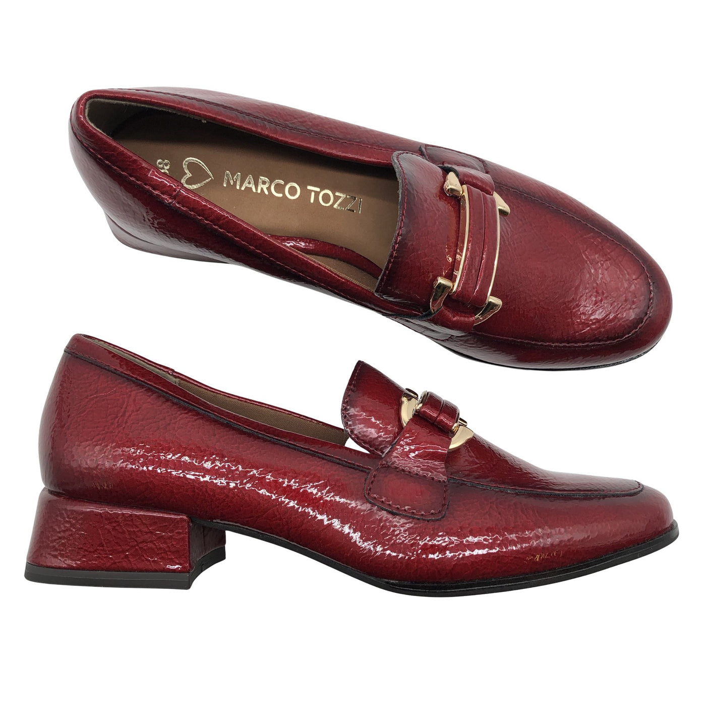 Unisex Marco Tozzi - Mokassiinid, suurus 38 - Punane (1)