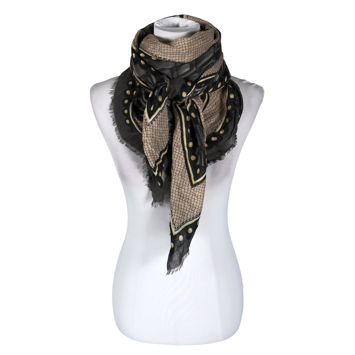 Unisex Guess - Õhuke sall, suurus Maxi - Hall (1)