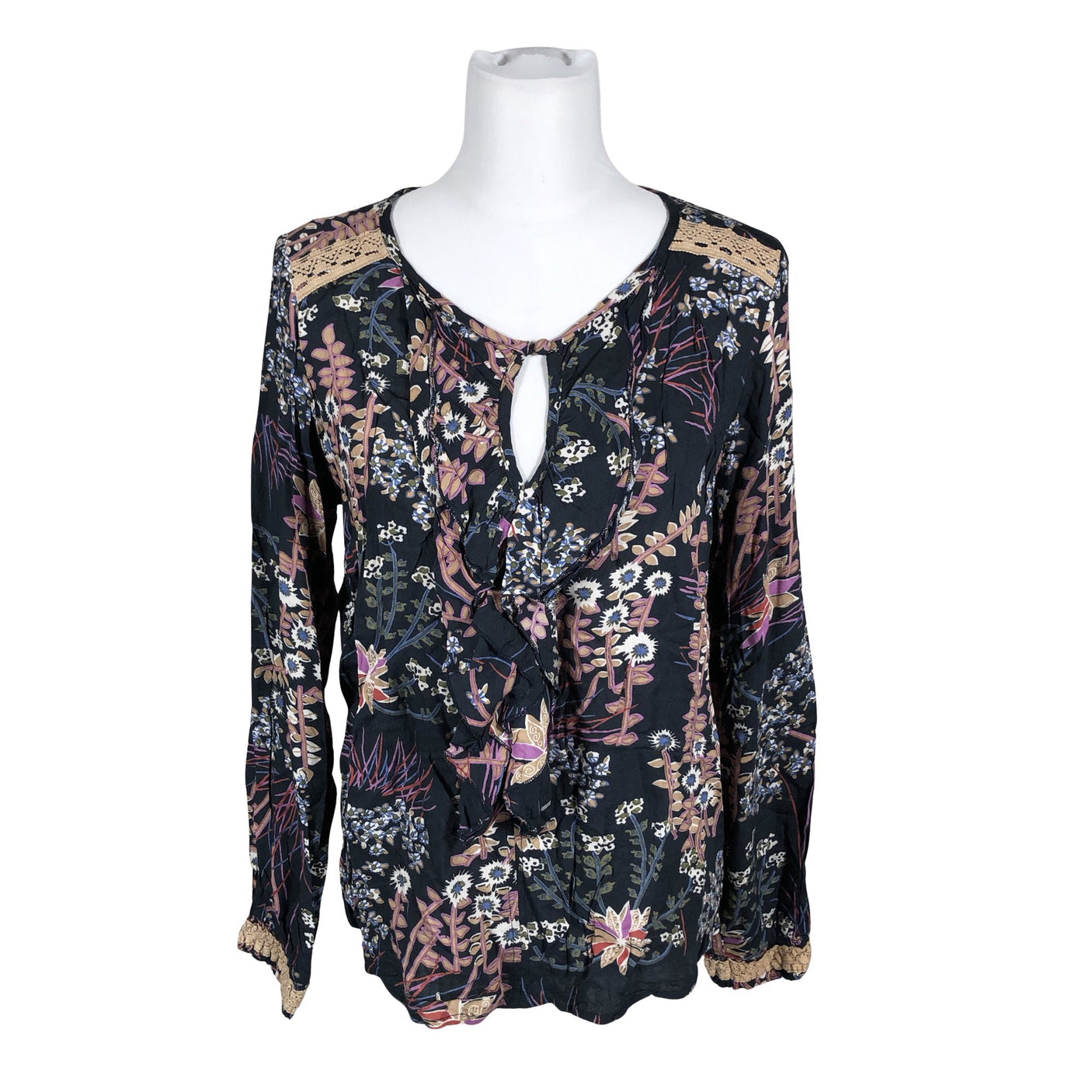 Unisex Cream - Pluus, suurus 38 - Hall (1)