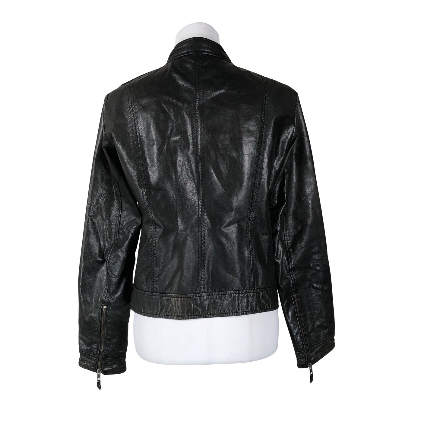 Unisex Selected - Nahktagi, suurus 38 - Must (2)