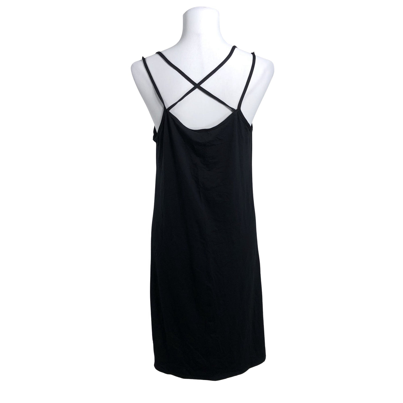 Unisex Nanso - Trikotaažist kleit, suurus 40 - Must (2)