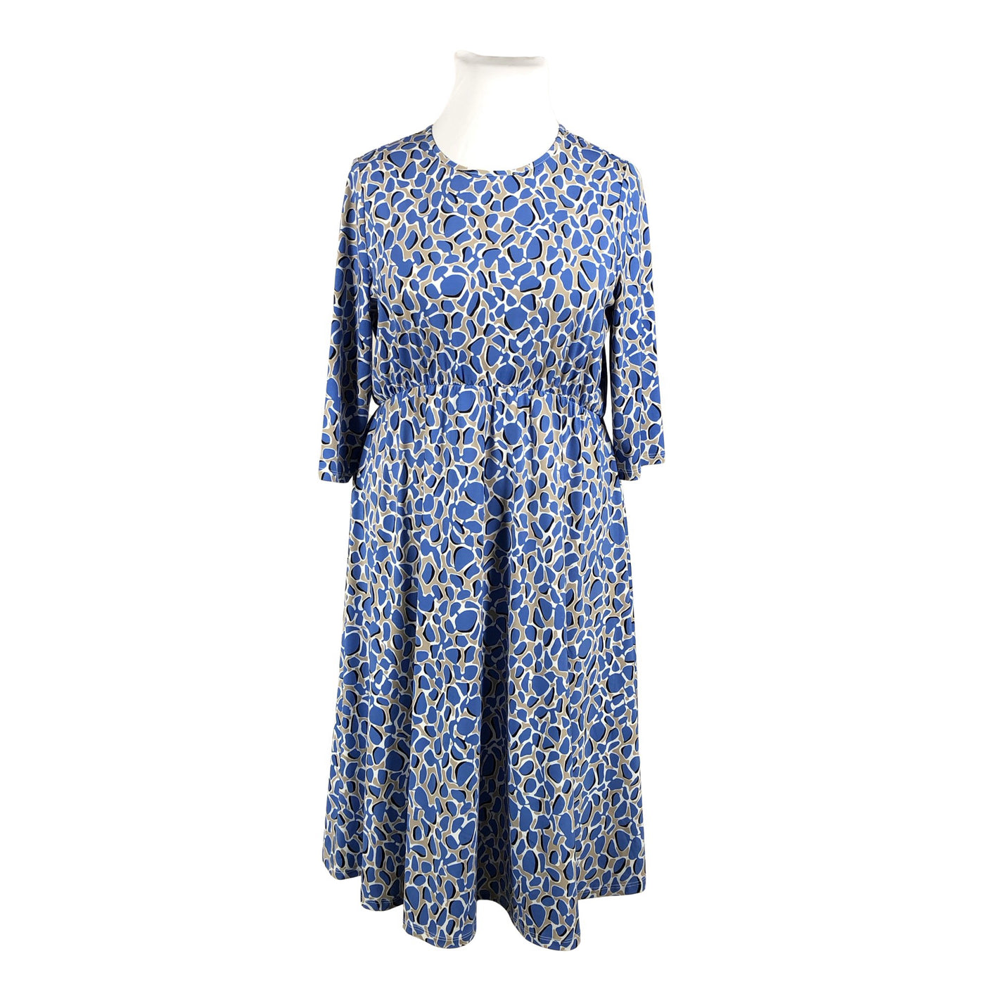 Unisex Taifun - Trikotaažist kleit, suurus 42 - Sinine (1)
