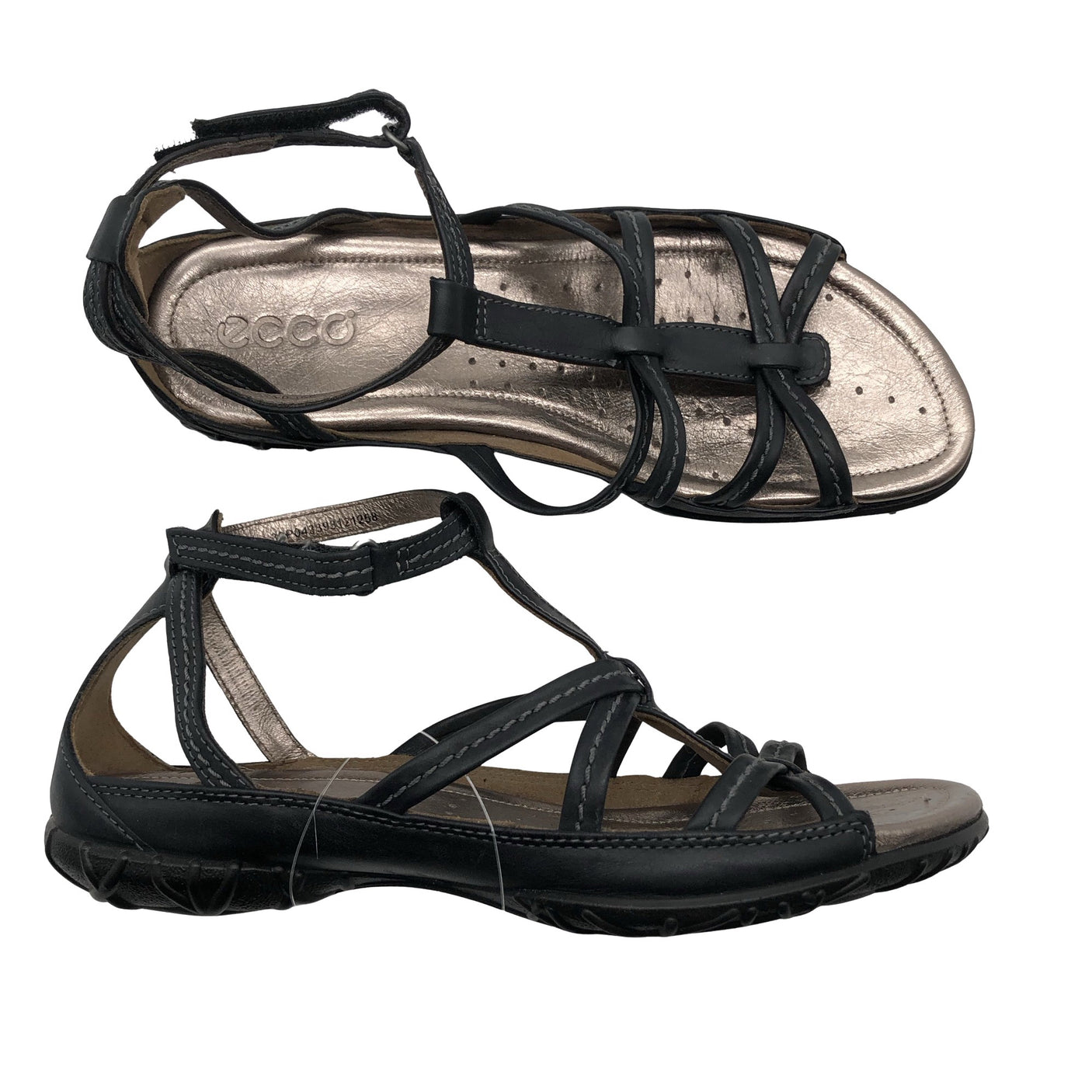 Unisex Ecco - Rihmikud, suurus 39 - Must (1)