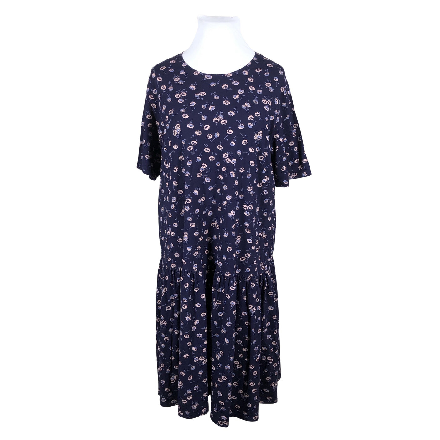 Unisex Nanso - Trikotaažist kleit, suurus 44 - Sinine (1)
