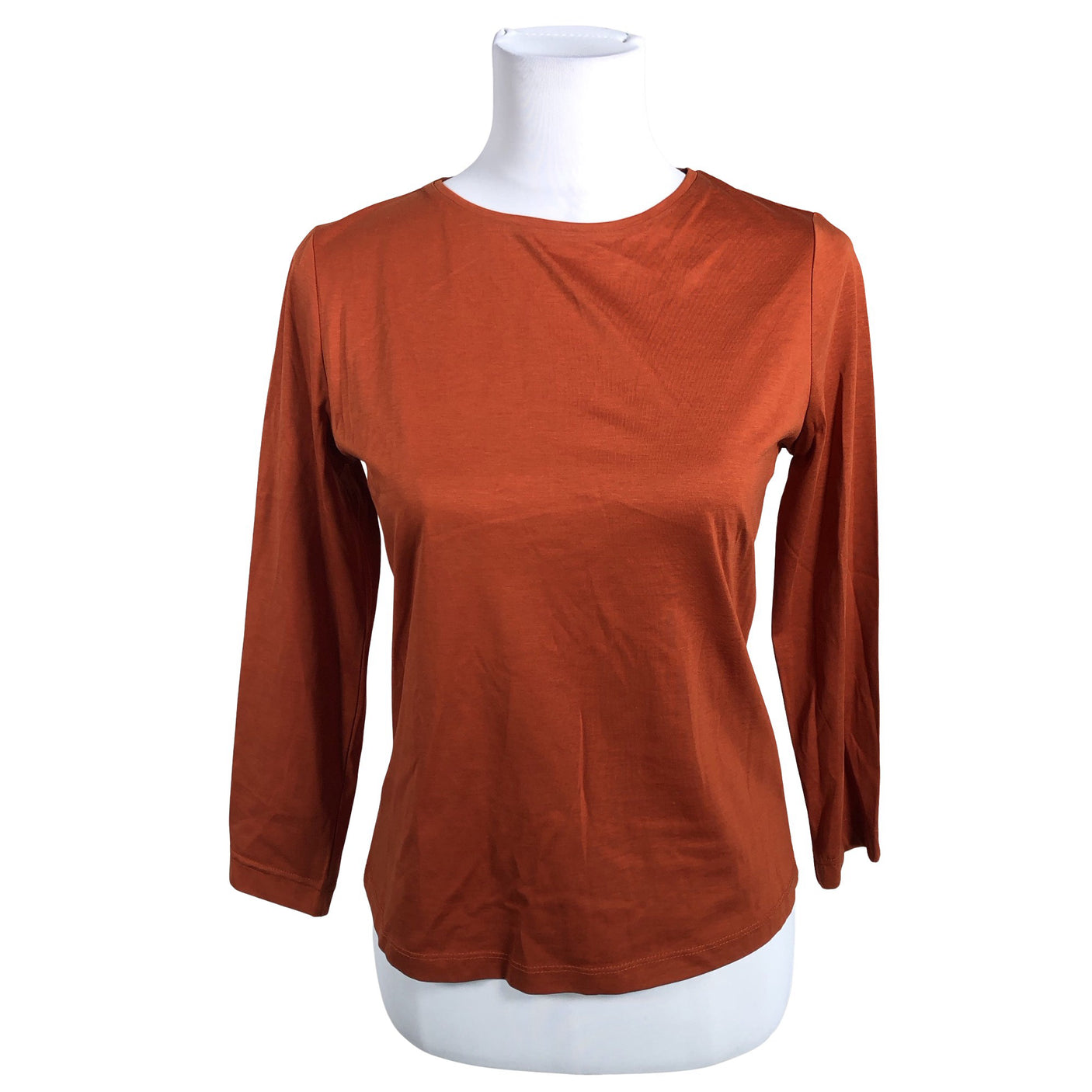 Unisex Ril's - Trikotaažist pluus, suurus 36 - Oranž (1)