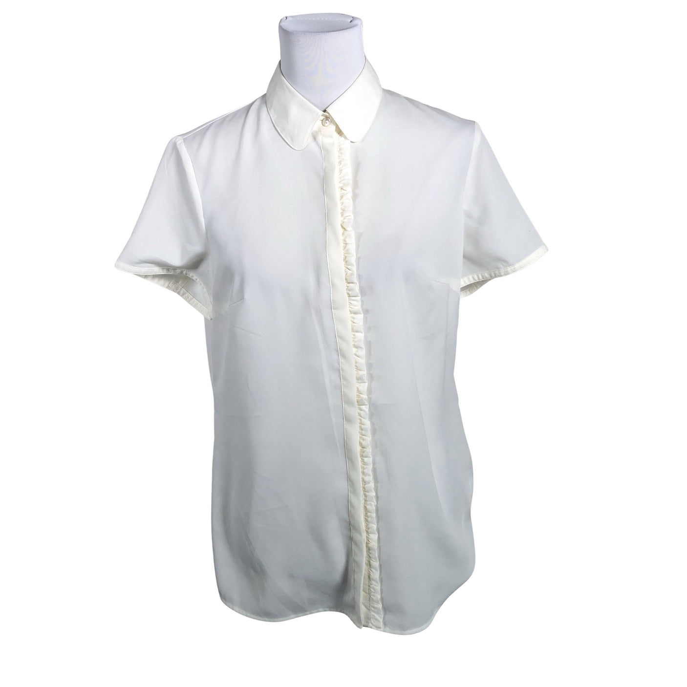 Unisex Esprit - Lühikeste käistega pluus, suurus 40 - Looduslik valge (1)