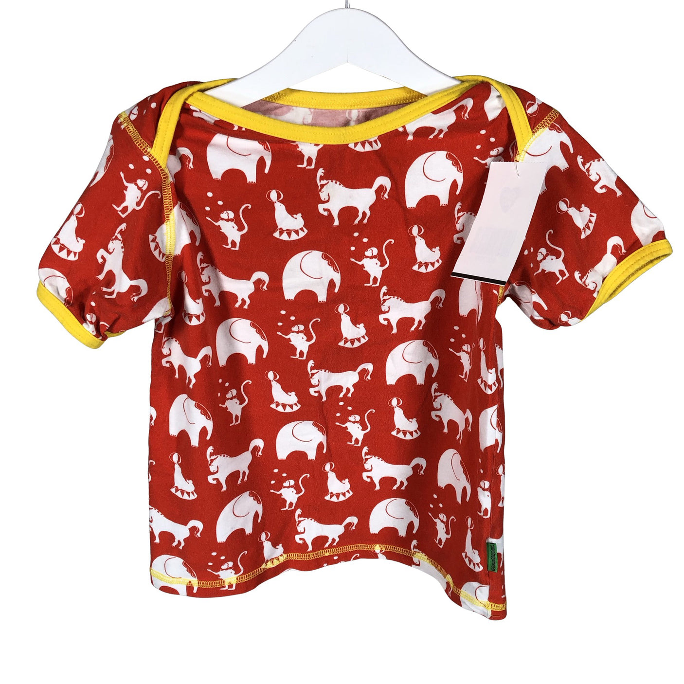 Unisex Plastisock - T-särk, suurus 122 - 128 - Punane (1)