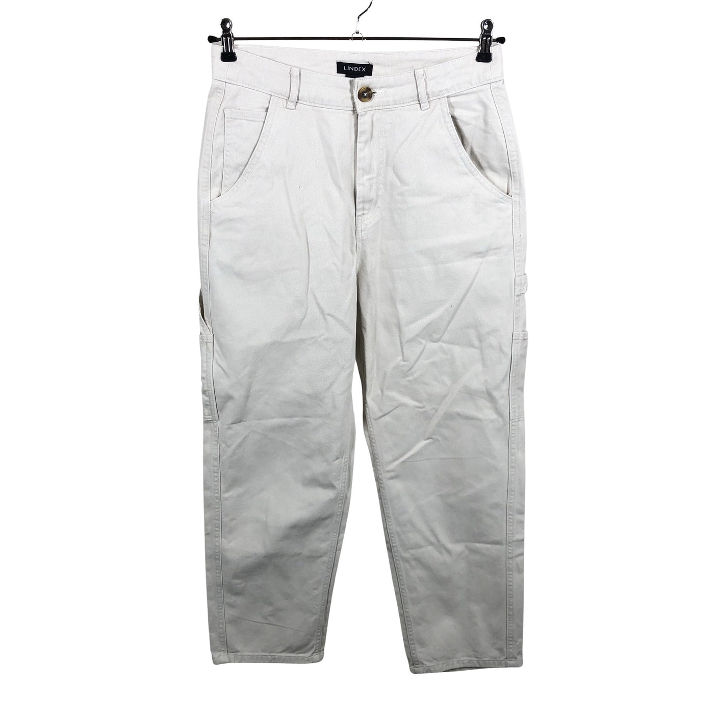 Unisex Lindex - Cargo-püksid, suurus 40 - Beige (1)