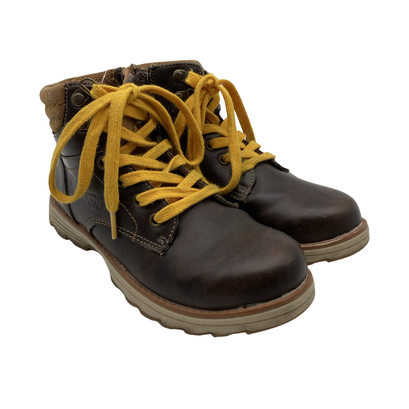 Unisex Tenson - Poolsaapad, suurus 33 - Pruun (2)