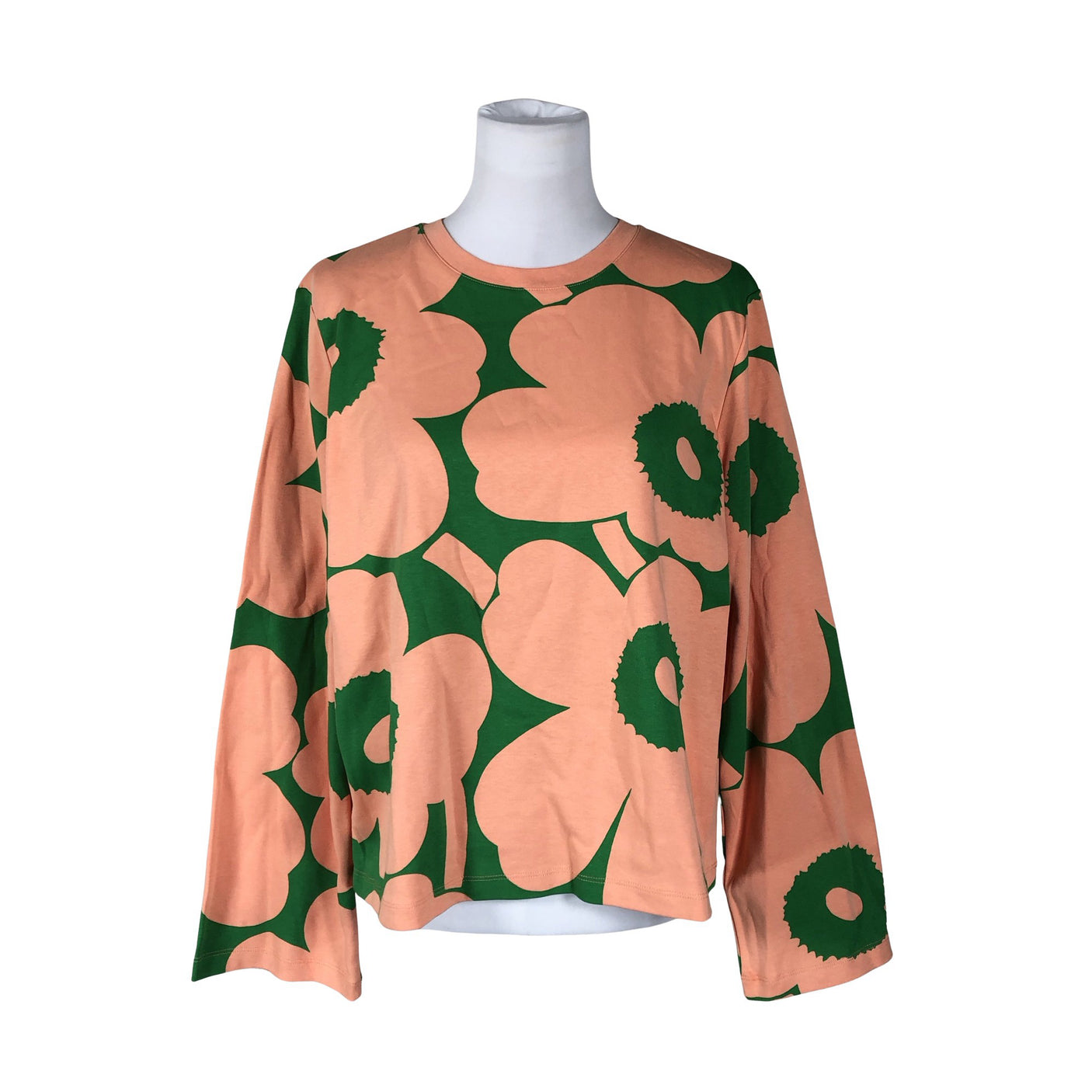 Unisex Marimekko - Trikotaažist pluus, suurus 38 - Oranž (1)
