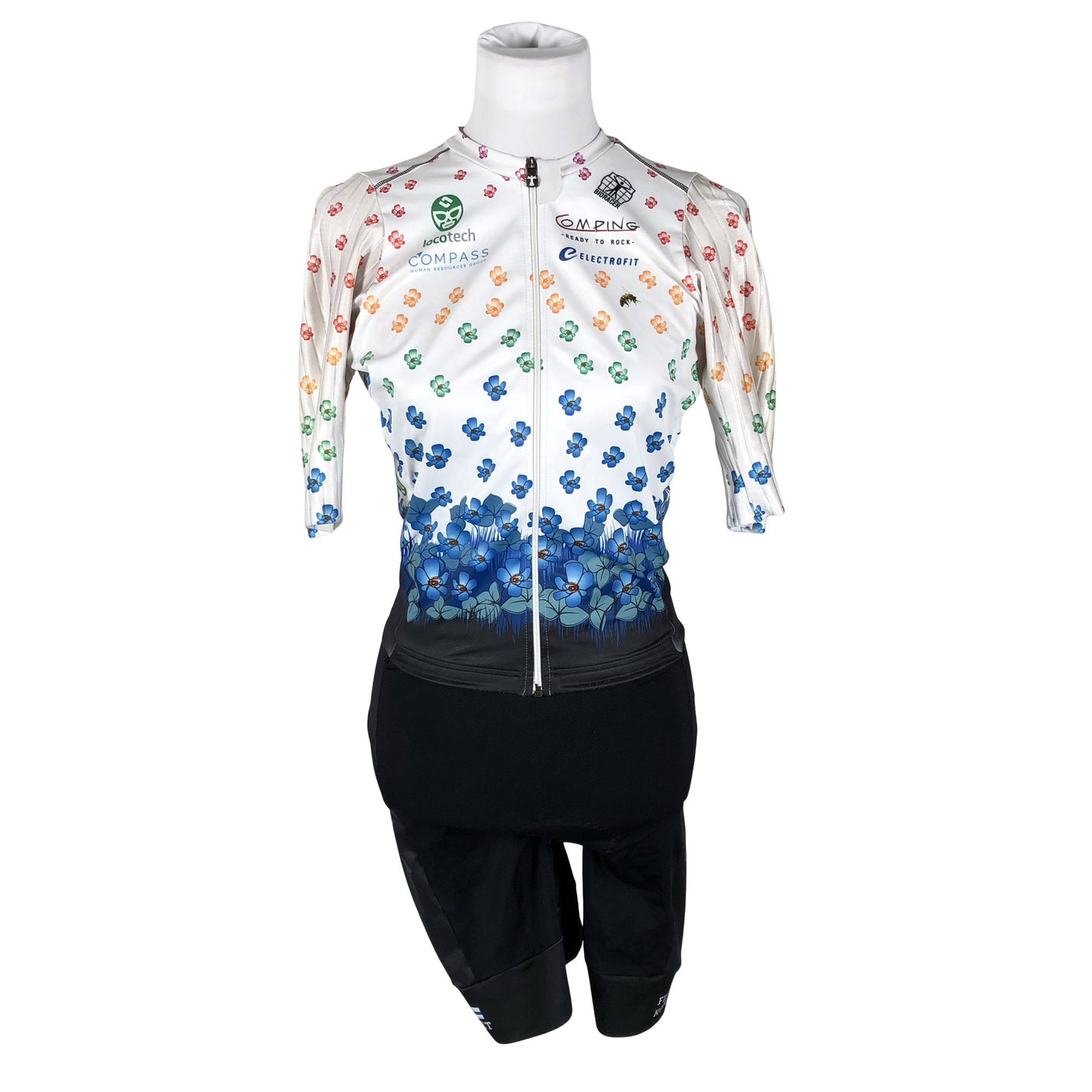 Unisex Bioracer - Pükskostüüm, suurus 40 - Valge (1)