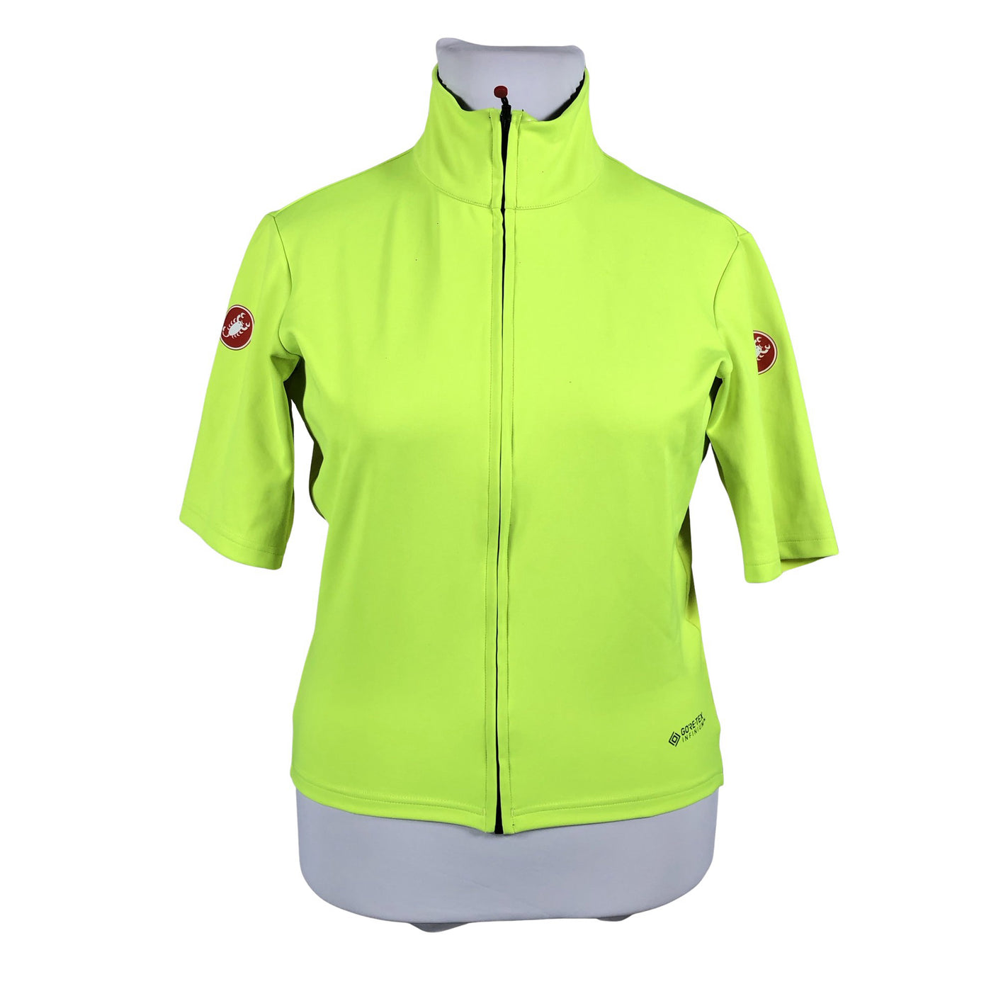 Unisex Castelli - Spordisärk, lühikesed käised, suurus 42 - Roheline (1)