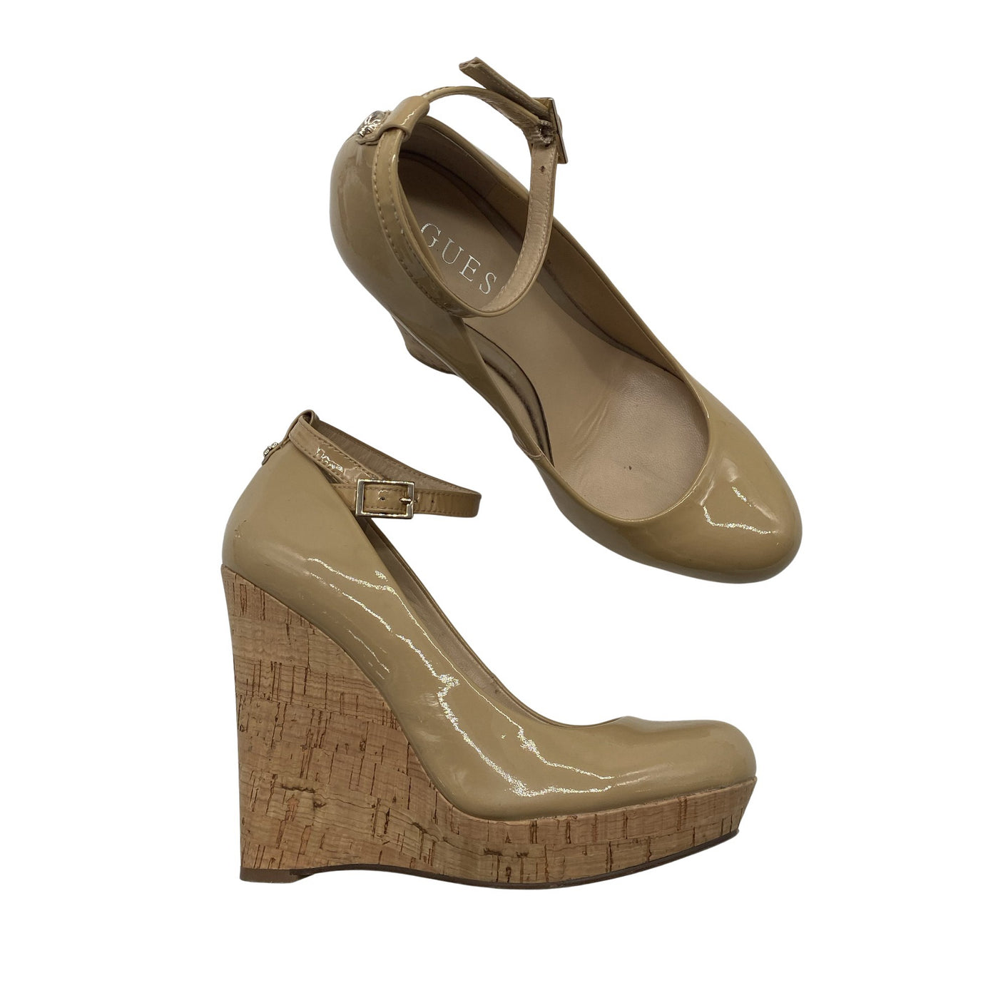 Unisex Guess - Kiilkontsaga kingad, suurus 36 - Beige (1)