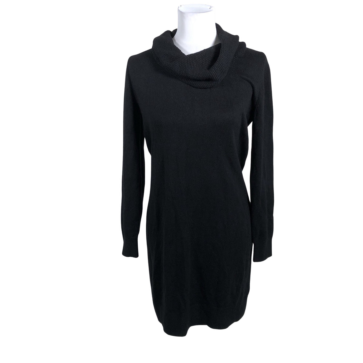 Unisex s.Oliver - Kootud kleit, suurus 40 - Must (1)