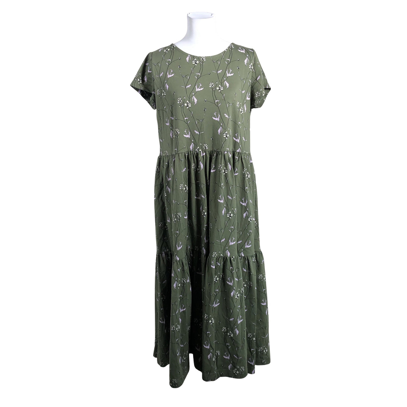 Unisex NOSH - Trikotaažist kleit, suurus 40 - Roheline (1)