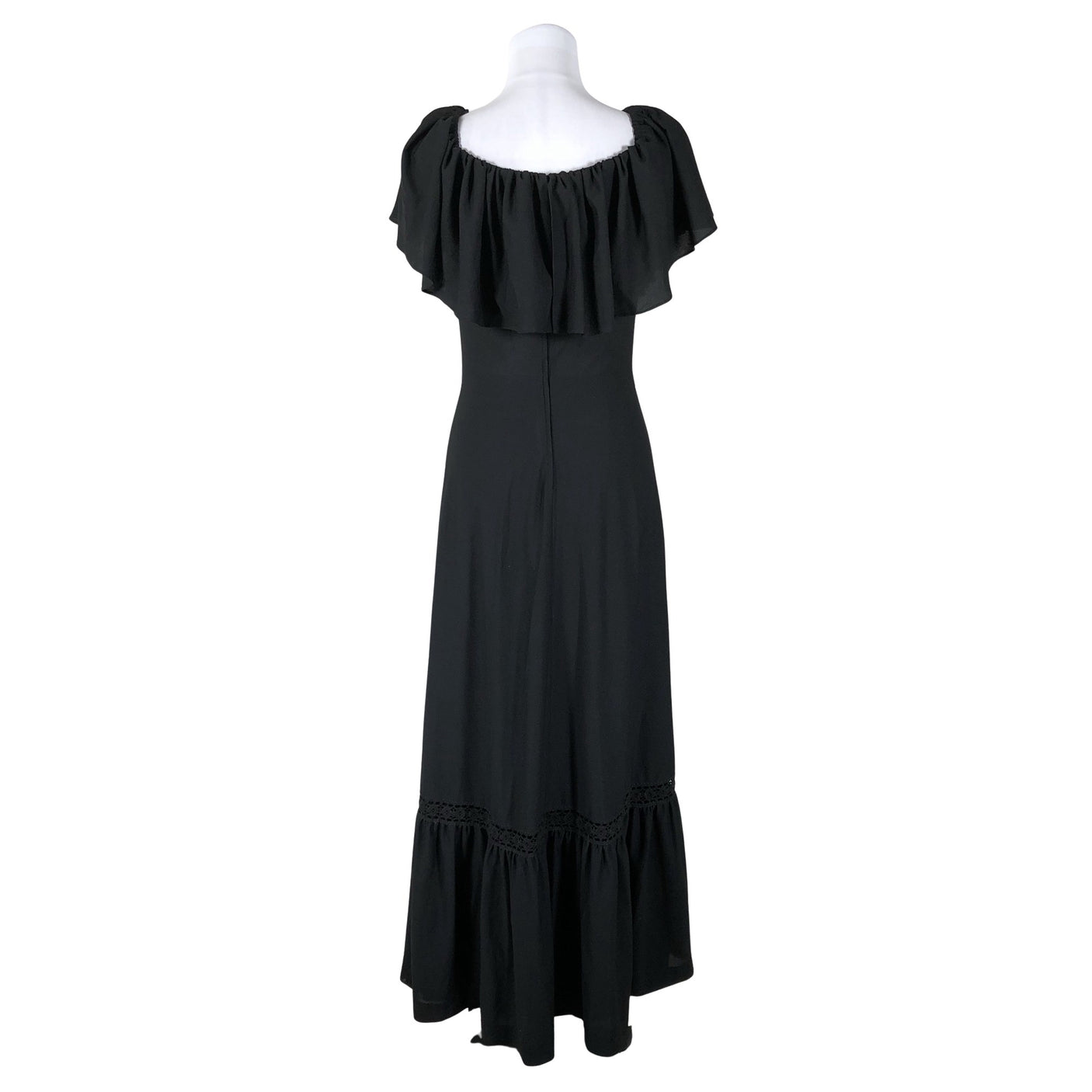 Unisex Kati - Mitteveniv kleit, suurus 36 - Must (2)