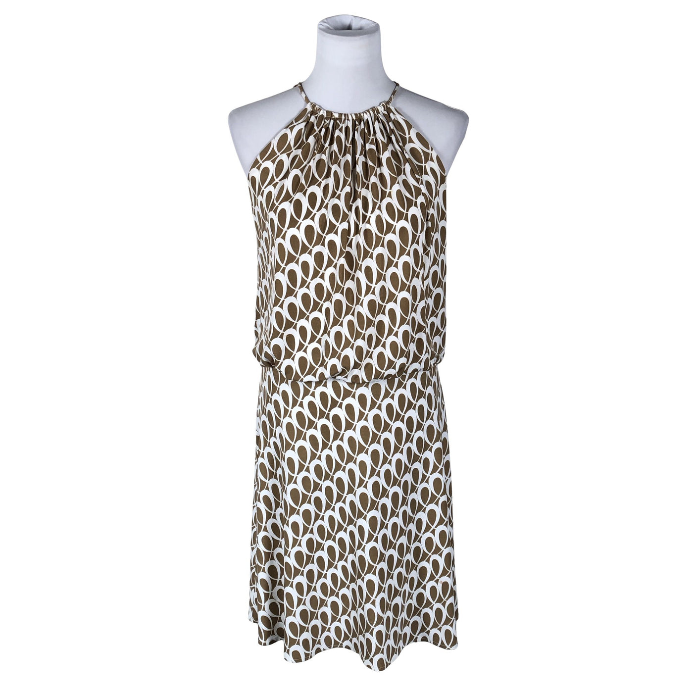 Unisex Maggy London - Trikotaažist kleit, suurus 38 - Beige (1)