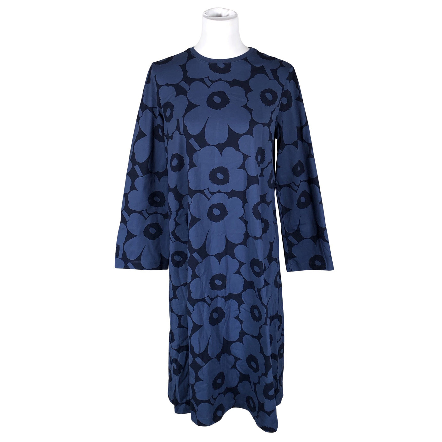 Unisex Marimekko - Trikotaažist kleit, suurus 36 - Sinine (1)