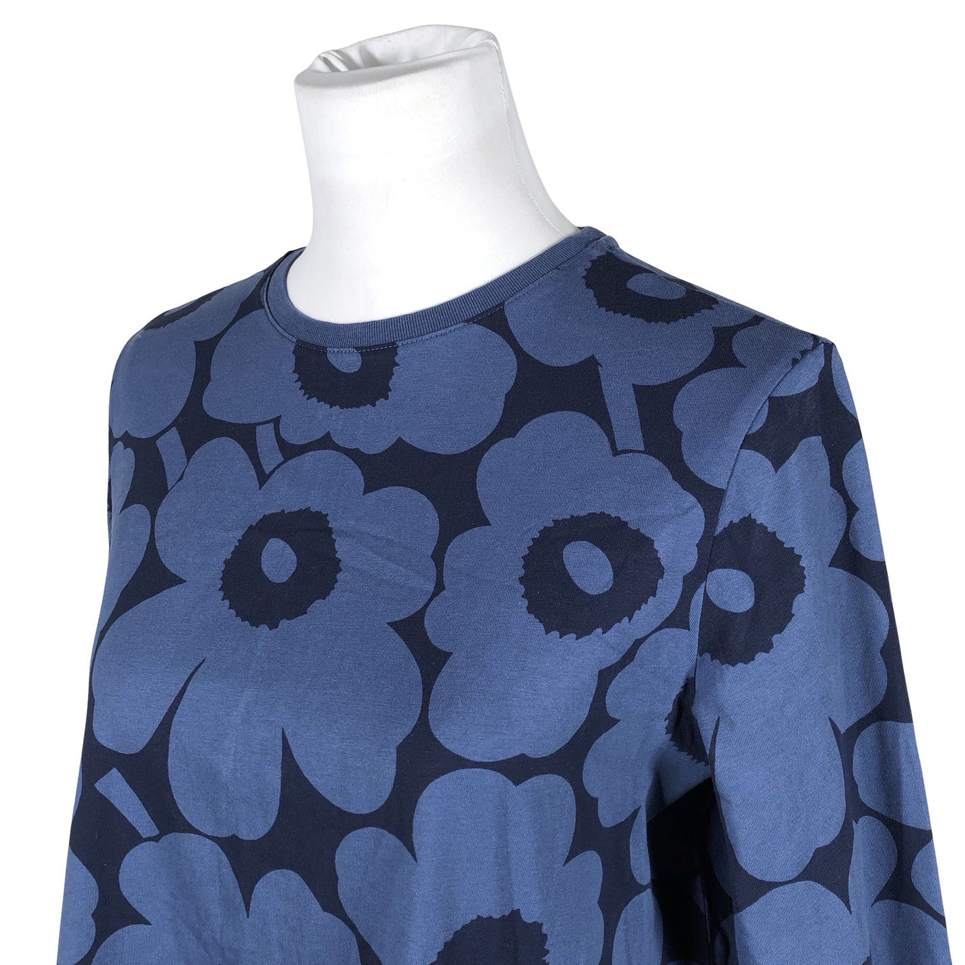 Unisex Marimekko - Trikotaažist kleit, suurus 36 - Sinine (3)