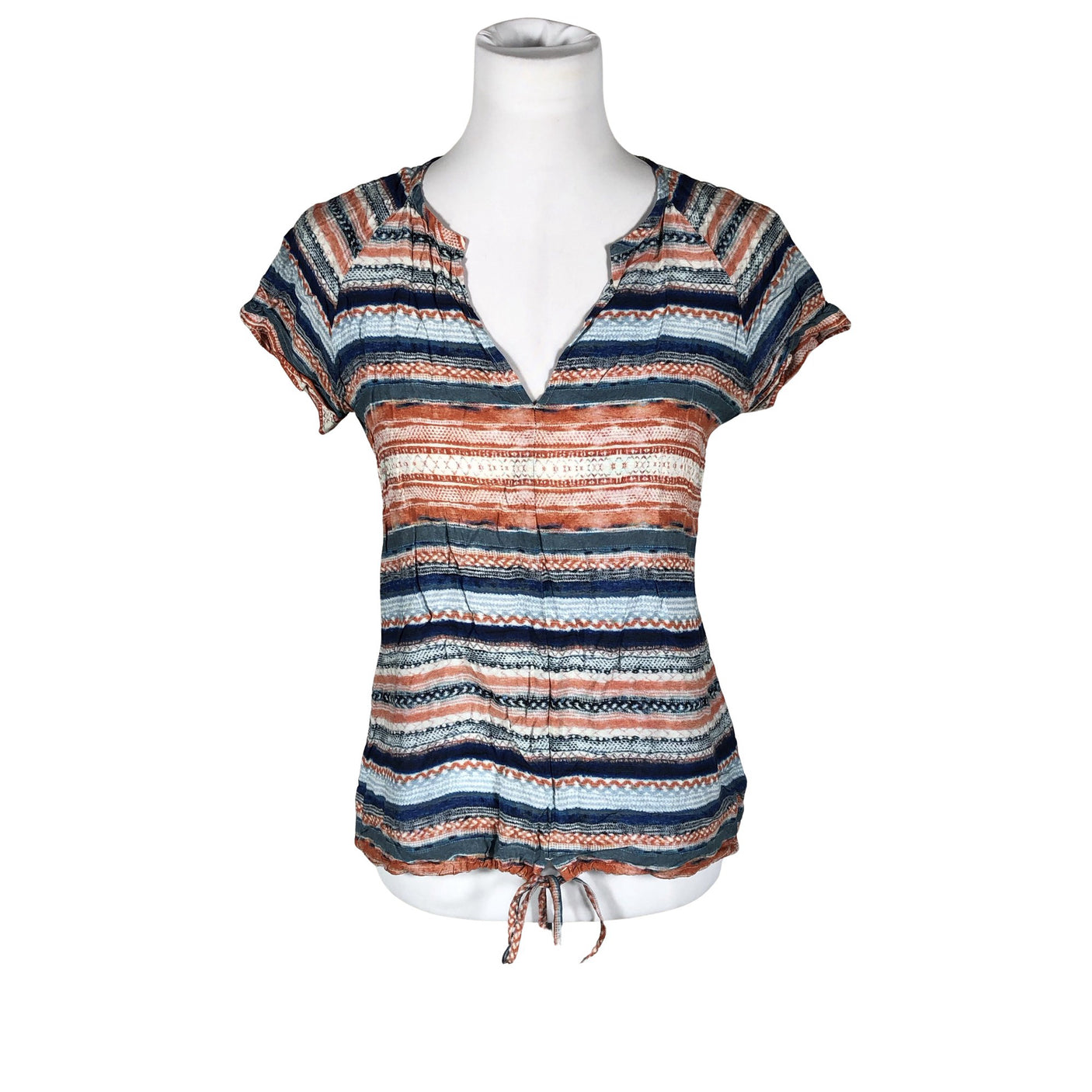Unisex Marc O'Polo - Lühikeste käistega pluus, suurus 36 - Sinine (1)