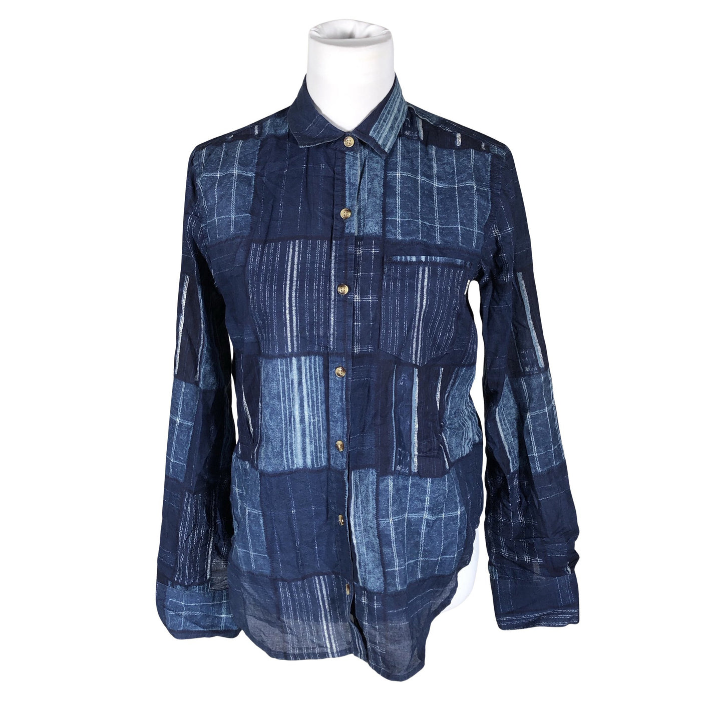 Unisex Obey - Triiksärk, suurus 46 - Sinine (1)