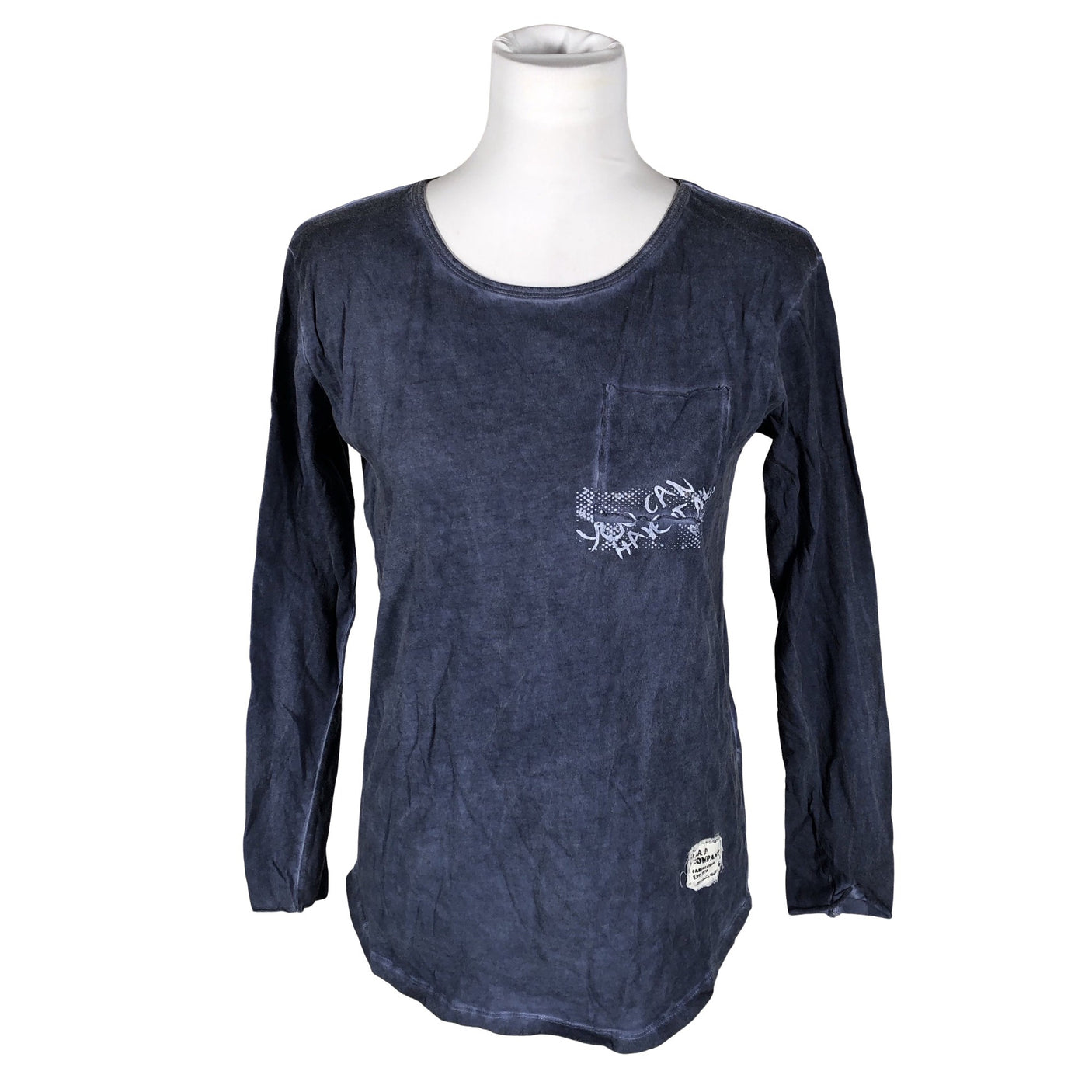 Unisex J.A.P - Trikotaažist pluus, suurus 36 - Sinine (1)