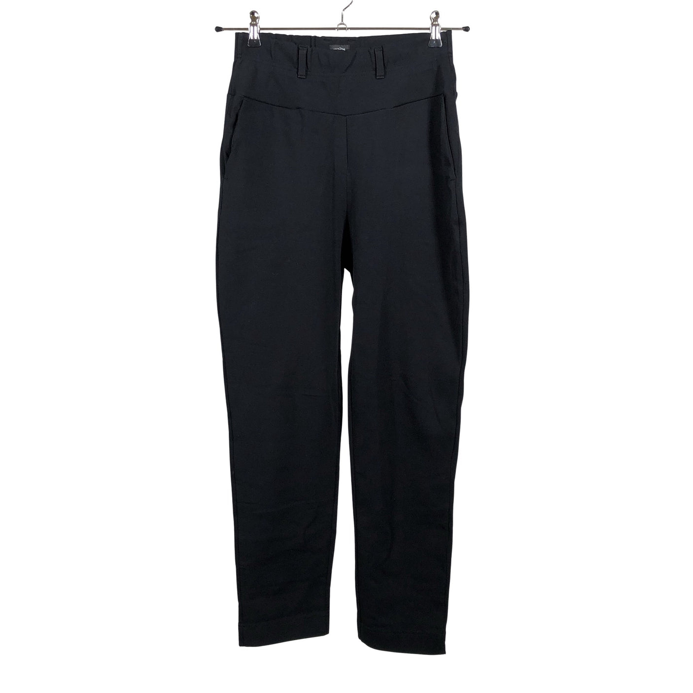 Unisex Hujaus - Trikotaažist püksid, suurus 38 - Must (1)