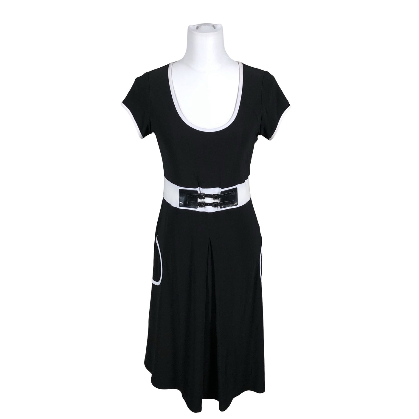 Unisex Joseph Ribkoff - Trikotaažist kleit, suurus 36 - Must (1)