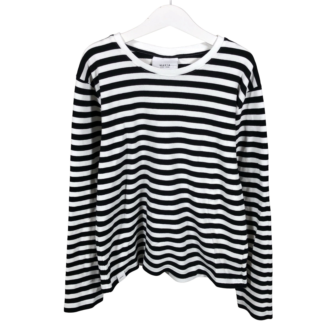 Unisex Makia - Trikotaažist pluus, suurus 146 - 152 - Must (1)